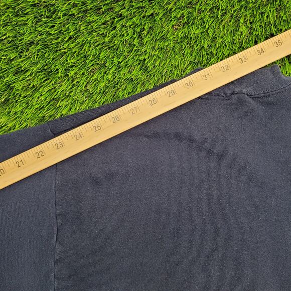 Vintage 90s Teddy-Bear Sweatshirt Womens Large 19x24 Blue - Picture 6 of 12